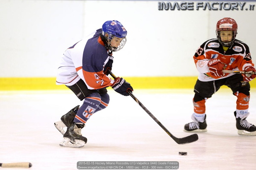2015-02-15 Hockey Milano Rossoblu U12-Valpellice 0440 Gioele Finessi